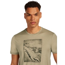 Icebreaker Funkcyjna koszulka T-shirt Merino 150 Tech Lite Tee Summit (wełna merino) 2025 piaskowy brąz Mężczyźni